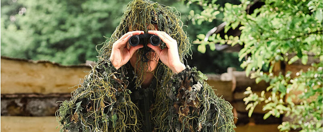 Sub-5-Yard Concealment: Combining Natural Foliage with 3D Ponchos for Unbeatable Woodland Stealth