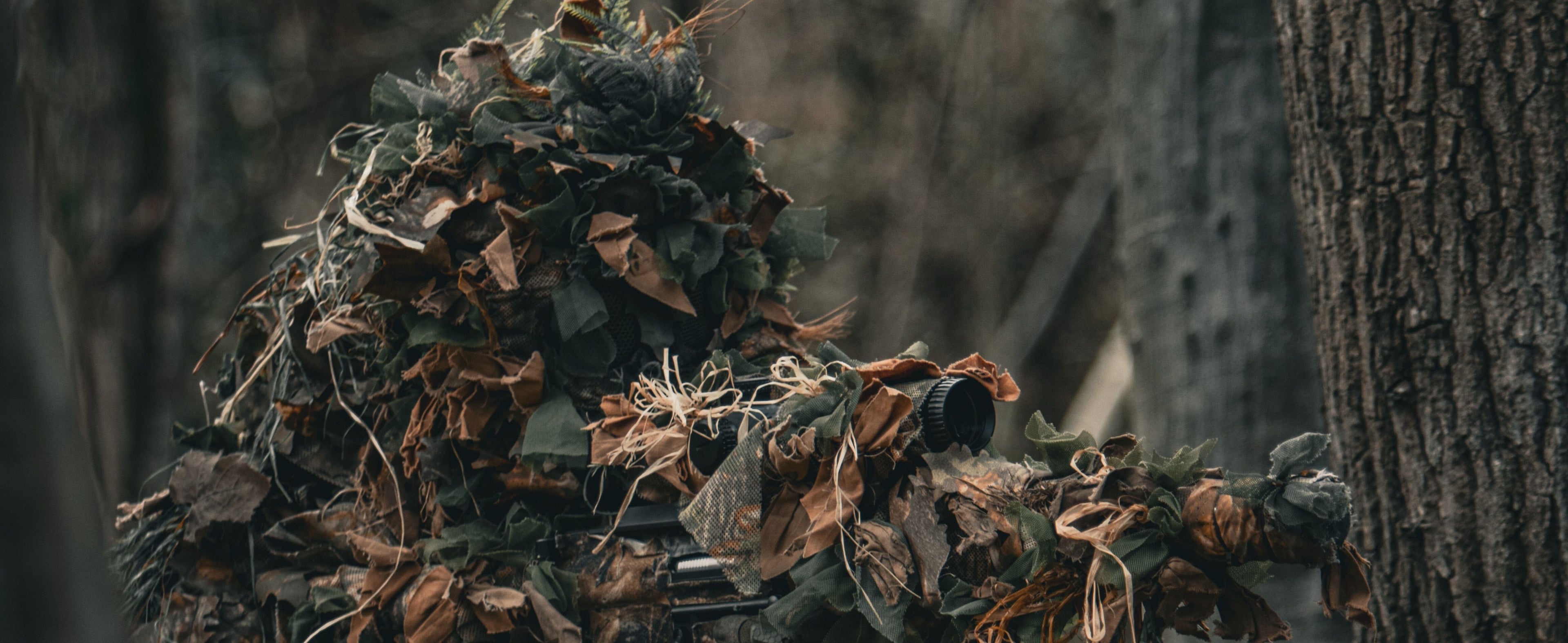 Hardwood & Brush Terrain Stealth: Why Solid-Textile 3D Ghillie Suits Outperform Standard Mesh