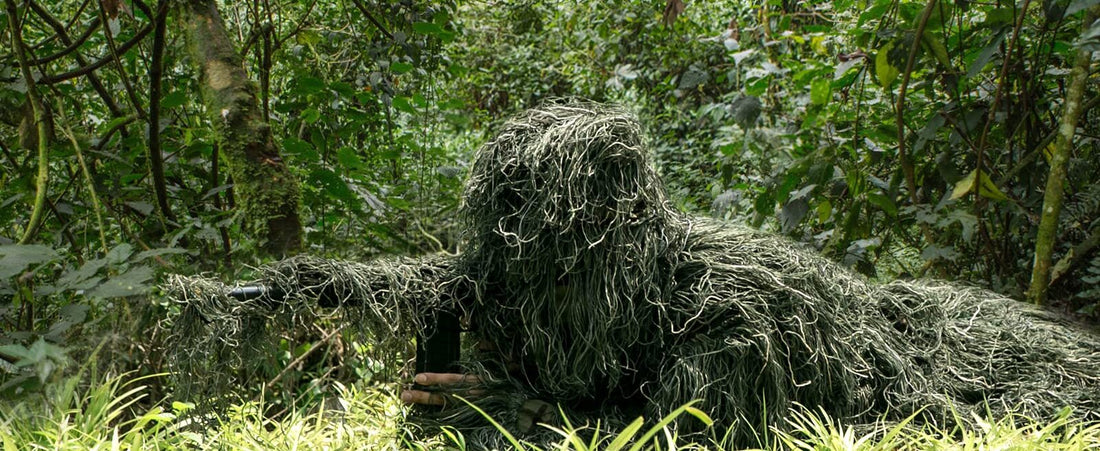 From Deep Woods to Open Marshes: How to Match Your 3D Leafy Suit to the Terrain