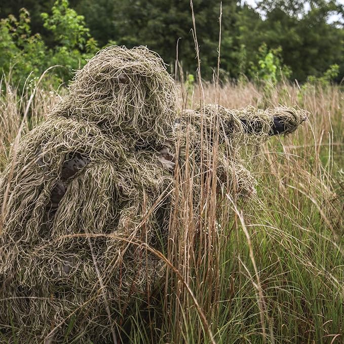 Ghost Ghillie Suit | Ultra-Dense Camouflage for Elite Outdoor Observation