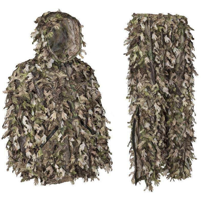 GhillieLabs Guide Series 3D Leafy Suit – Woodland Green