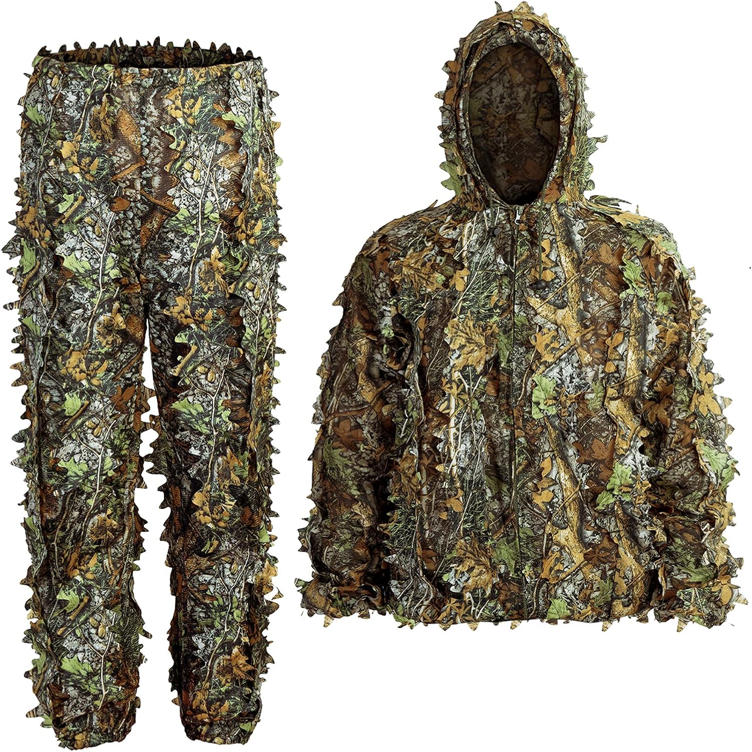 3D Leafy Camouflage Suit | Elite Wilderness Concealment