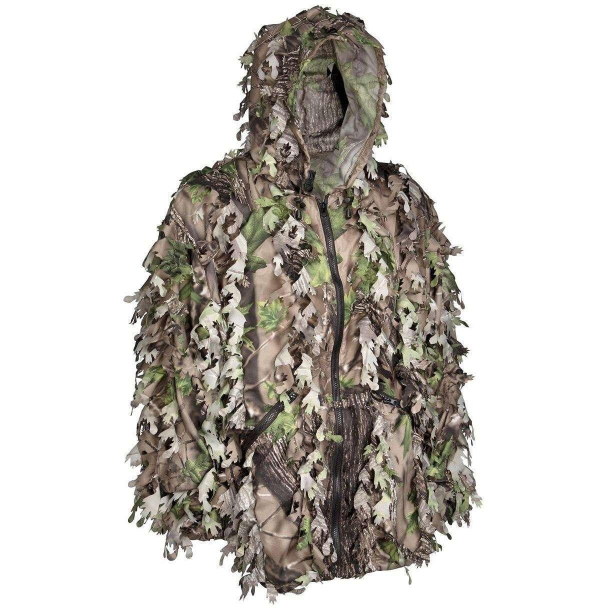 Solid-Shell 3D Leafy Ghillie Suit | Heavy-Duty All-Terrain Camouflage