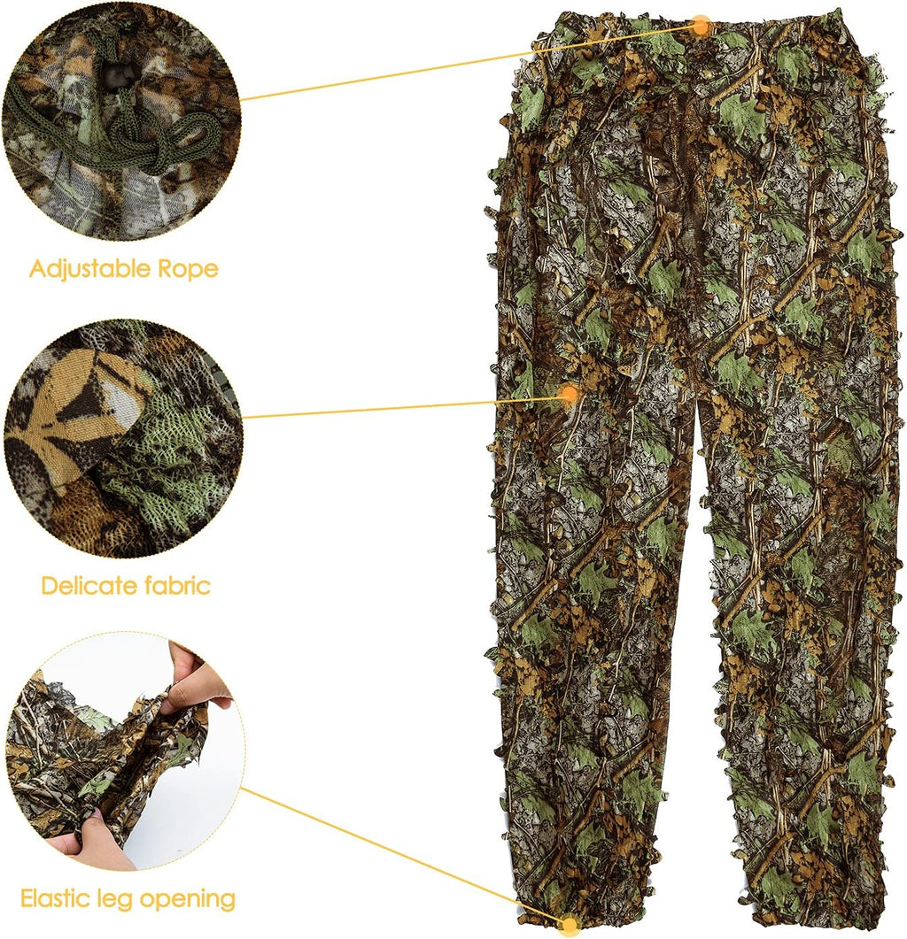 3D Leafy Camouflage Suit | Elite Wilderness Concealment