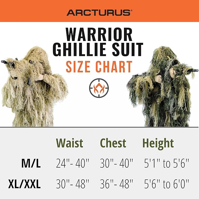 Ghost Ghillie Suit | Ultra-Dense Camouflage for Elite Outdoor Observation