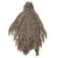 Back view of the Ghost Ghillie Poncho in Dry Grass variant, showing the continuous drapes that shatter human silhouette lines