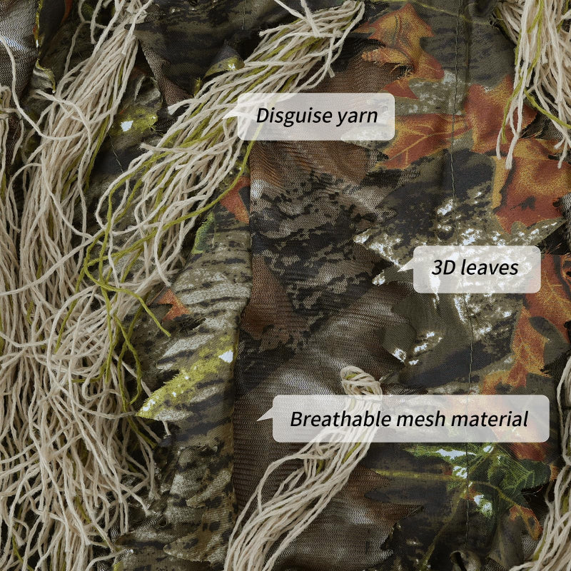 Close-up detail of the interlocking double-stitch design on the Brown Forest variant, combining dead-leaf patterns with dense synthetic jute threads.